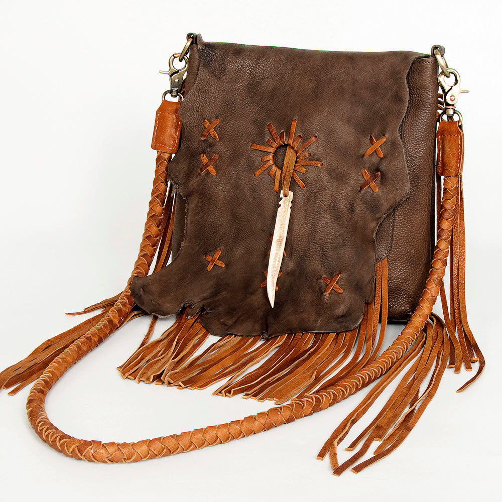 American Darling Cross Body Full Grain Genuine Leather Western Women Bag Handbag Purse | Crossbody for Cute