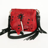 American Darling Cross Body Full Grain Genuine Leather Western Women Bag Handbag Purse | Crossbody for Cute
