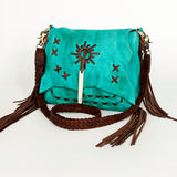 American Darling Cross Body Full Grain Genuine Leather Western Women Bag Handbag Purse | Crossbody for Cute