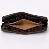 OHLAY WALLET Hand Tooled Genuine Leather women bag western handbag purse