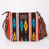 American Darling Signature Crossbody Hand Tooled Saddle Blanket Genuine Leather Women Bag Western Handbag Purse