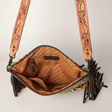 American Darling Signature Crossbody Hand Tooled Saddle Blanket Genuine Leather Women Bag Western Handbag Purse