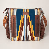 American Darling Signature Crossbody Hand Tooled Saddle Blanket Genuine Leather Women Bag Western Handbag Purse