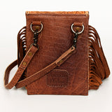 American Darling Cell Phone Holder Saddle Blanket Genuine Leather Western Women Bag Purse | Case