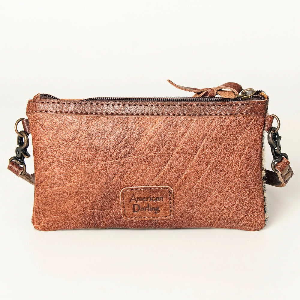 American Darling Small Crossbody Hair On Genuine Leather Western Women Bag Handbag Purse | for Cute