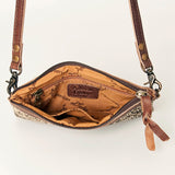 American Darling Small Crossbody Hair On Genuine Leather Western Women Bag Handbag Purse | for Cute