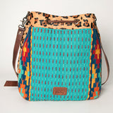 American Darling Hobo Saddle Blanket Hair Genuine Leather Western Women Bag Handbag Purse | Travel Bags College Casual