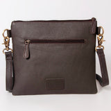 Ohlay Bags KBK114 Clutch Hand Tooled Hair-On Genuine Leather Women Bag Western Handbag Purse