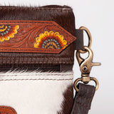 Ohlay Bags KBK114 Clutch Hand Tooled Hair-On Genuine Leather Women Bag Western Handbag Purse
