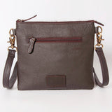 Ohlay Bags KBK117 Clutch Hand Tooled Hair-On Genuine Leather Women Bag Western Handbag Purse