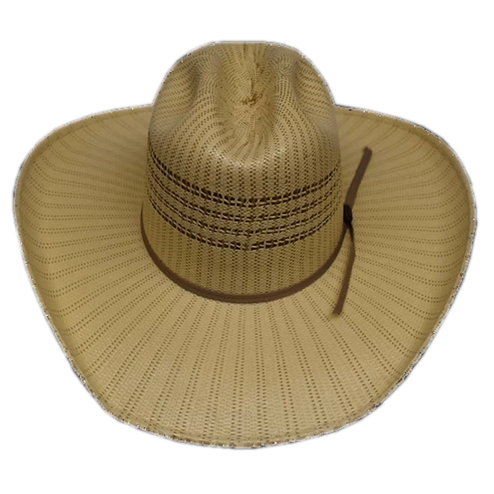 Lonestar Straw Cowboy Hat For Men & Women Breathable Western Wide Brim for Sun Protection