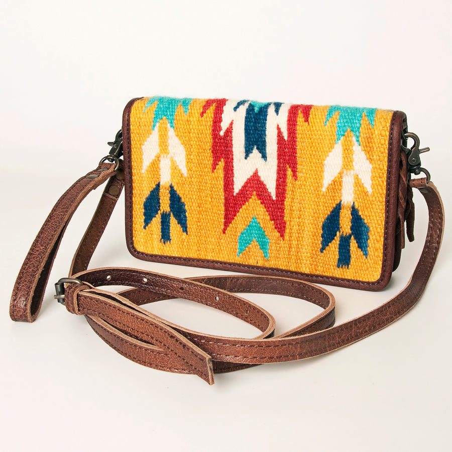 American Darling Saddle Blanket Leather Organiser Bag - Uhorse