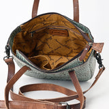 American Darling Tote Crocodile Embossed Genuine Leather Western Women Bag Handbag | for Cute Laptop