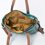 American Darling Tote Crocodile Embossed Genuine Leather Western Women Bag Handbag | for Cute Laptop