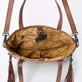 American Darling Tote Crocodile Embossed Genuine Leather Western Women Bag Handbag | for Cute Laptop