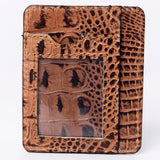 American Darling Wallet Crocodile Embossed Genuine Leather Western Women Bag | Handbag Purse | Women Wallet | Wristlet Wallet | Travel Wallet | Leather Wallet | Clutch Wallet