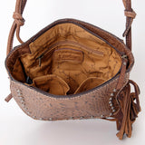 American Darling Tote Crocodile Embossed Genuine Leather Western Women Bag Handbag | for Cute Laptop