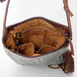 American Darling Tote Crocodile Embossed Genuine Leather Western Women Bag Handbag | for Cute Laptop