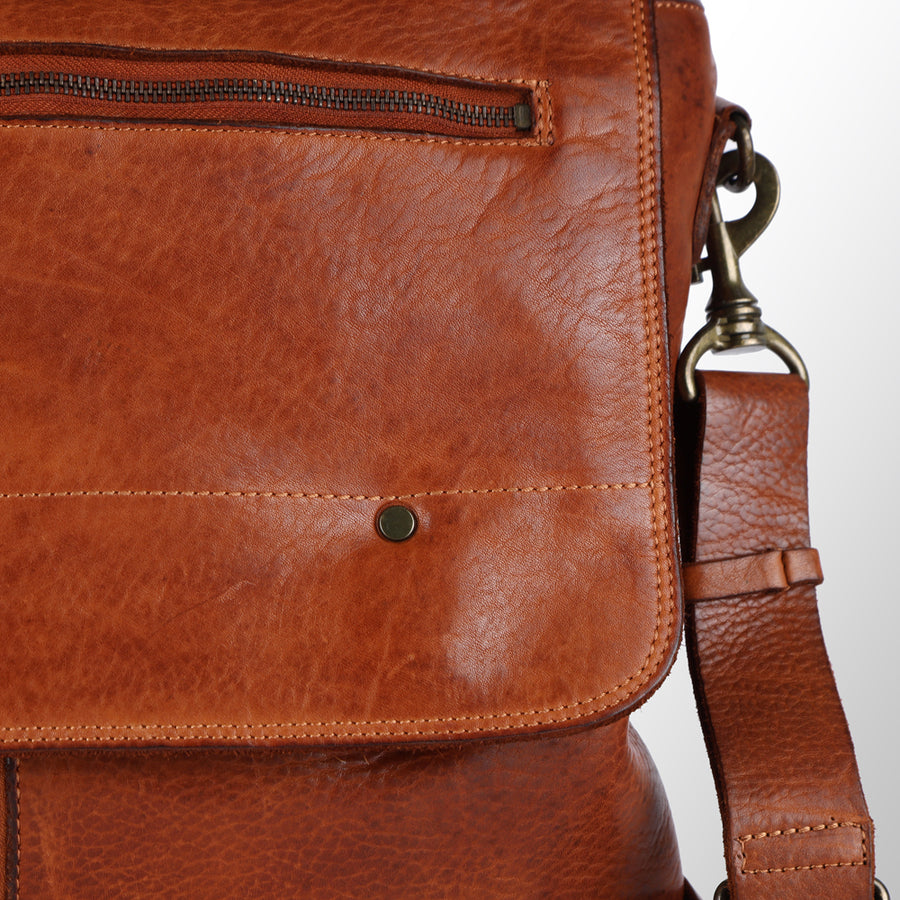 Spaghetti Western Swc408Tan Briefcase Vintage Handmade Drum Dyed Genuine European Cowhide Leather Women Bag Western Handbag Purse