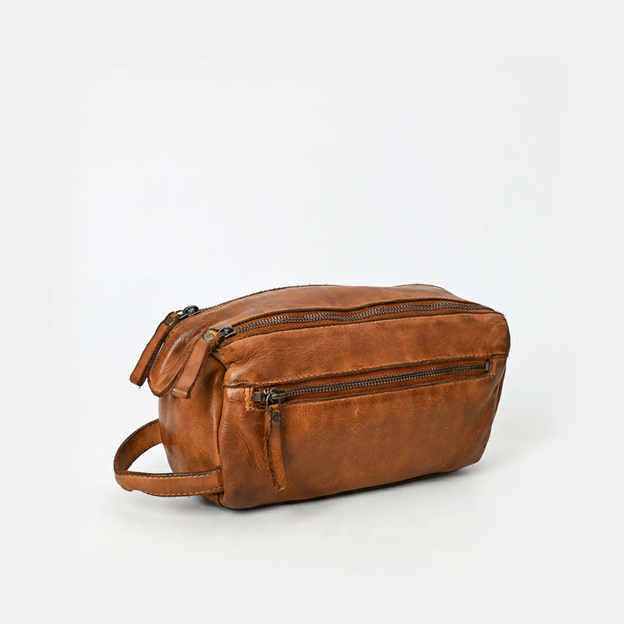 Spaghetti Western Swc411Tan Fanny Pack Vintage Handmade Drum Dyed Genuine European Cowhide Leather Women Bag Western Handbag Purse