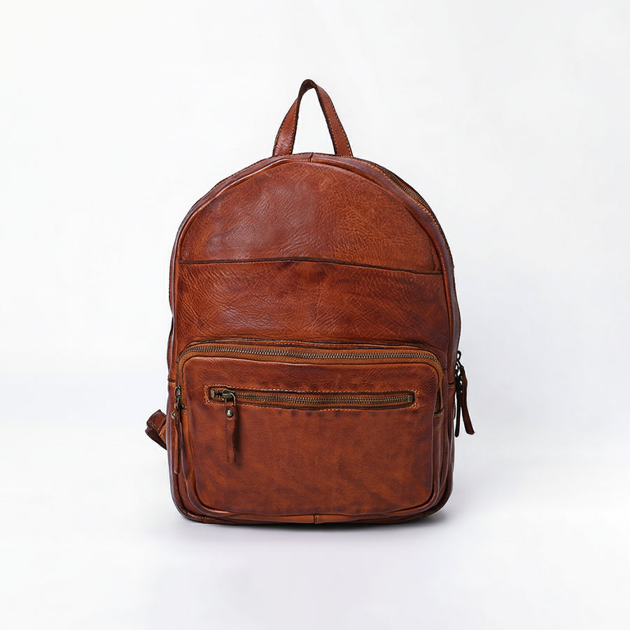 Spaghetti Western Swc416Cg Backpack Vintage Handmade Drum Dyed Genuine European Cowhide Leather Women Bag Western Handbag Purse
