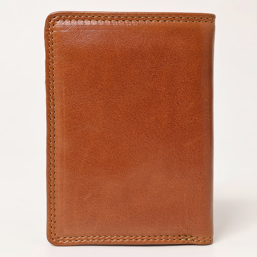 Spaghetti Western Swc443Cg Wallet Vintage Handmade Drum Dyed Genuine European Cowhide Leather Women Bag Western Handbag Purse