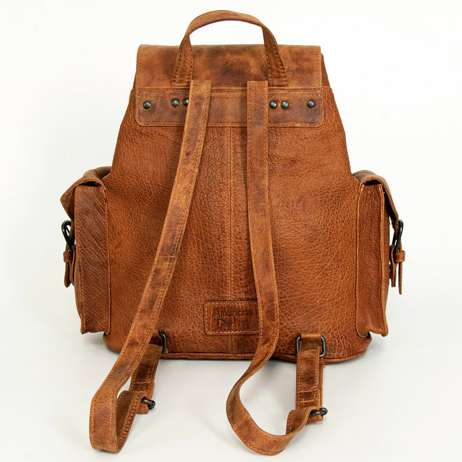 American Darling Backpack Full Grain Genuine Leather Western Women Bag | for Laptop School Purse Travel