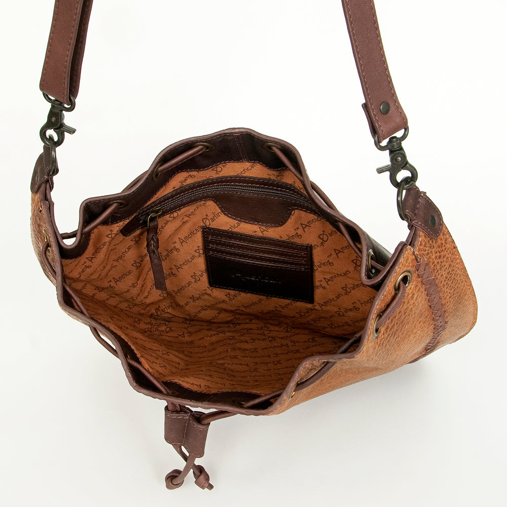 American Darling Hobo Hair-On Genuine Leather Women Bag Western Handbag Purse