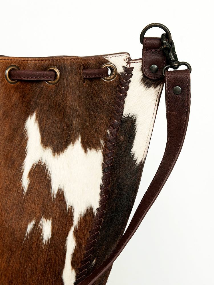 American Darling Hobo Hair-On Genuine Leather Women Bag Western Handbag Purse