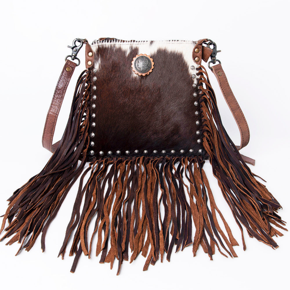 American Darling Cross Body Hair on Genuine Leather Western Women Bag | Handbag Purse Crossbody for Cute