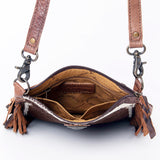 American Darling Cross Body Hair on Genuine Leather Western Women Bag | Handbag Purse Crossbody for Cute