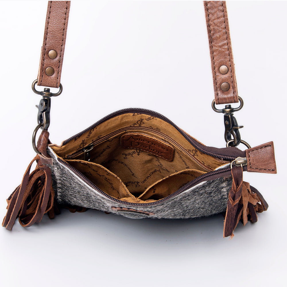 American Darling Cross Body Hair on Genuine Leather Western Women Bag | Handbag Purse Crossbody for Cute