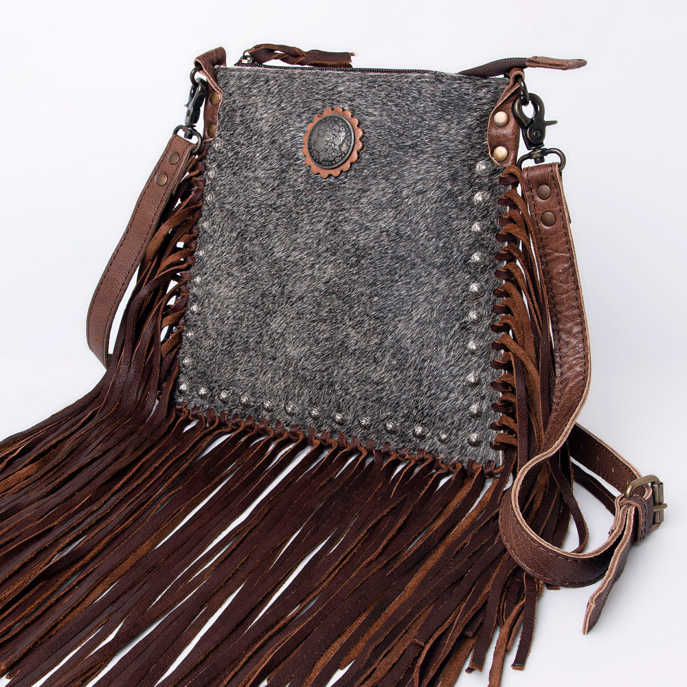 American Darling Cross Body Hair on Genuine Leather Western Women Bag | Handbag Purse Crossbody for Cute