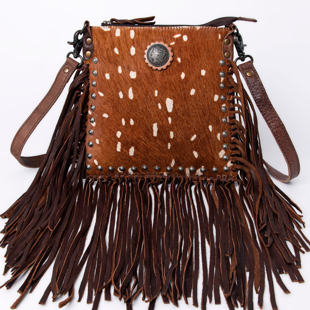 American Darling Cross Body Hair on Genuine Leather Western Women Bag | Handbag Purse Crossbody for Cute