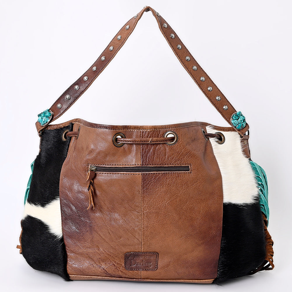 American Darling Hobo Hair On Genuine Leather Western Women Bag | Handbag Purse Bags for Cute