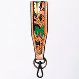 American Darling ADWSF126A Hand Tooled Genuine Leather Handle Strap For Wristlet Bags