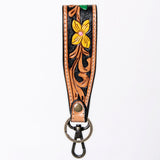 American Darling ADWSF126A Hand Tooled Genuine Leather Handle Strap For Wristlet Bags