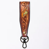 American Darling ADWSF126B Hand Tooled Genuine Leather Handle Strap For Wristlet Bags