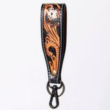 American Darling ADWSF126C Hand Tooled Genuine Leather Handle Strap For Wristlet Bags