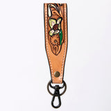American Darling ADWSF126D Hand Tooled Genuine Leather Handle Strap For Wristlet Bags