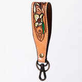 American Darling ADWSF126D Hand Tooled Genuine Leather Handle Strap For Wristlet Bags