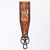 American Darling ADWSF126E Hand Tooled Genuine Leather Handle Strap For Wristlet Bags