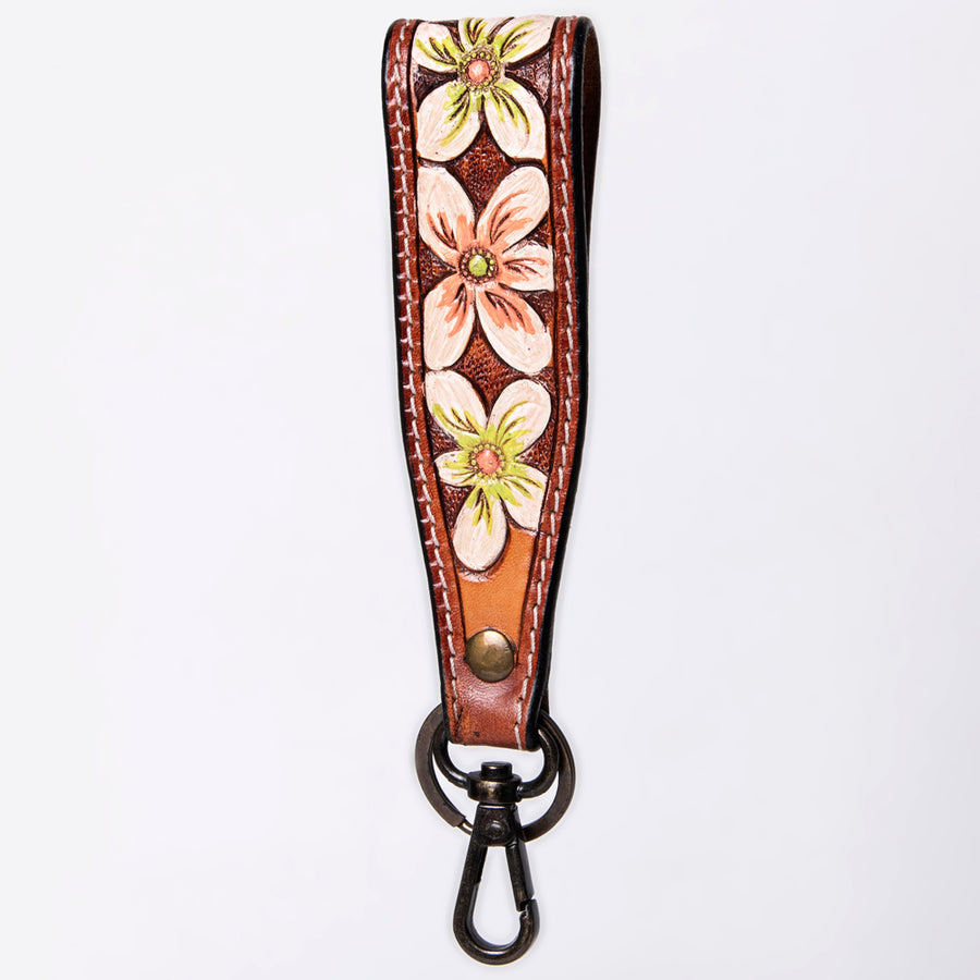 American Darling ADWSF126F Hand Tooled Genuine Leather Handle Strap by Hilason – Cowboy and equestrian accessories