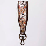 American Darling ADWSF126H Hand Tooled Genuine Leather Handle Strap For Wristlet Bags