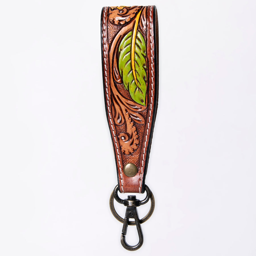 American Darling ADWSF126L Hand Tooled Genuine Leather Handle Strap by Hilason – Cowboy and equestrian accessories
