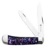 Twisted X Purple Fireworks Trapper Knife