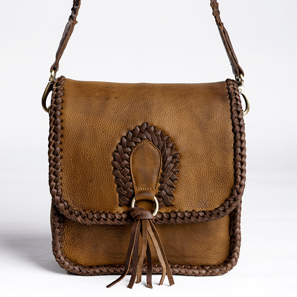 American Darling Cross Body Hair On Full Grain Genuine Leather Western Women Bag Handbag Purse | Cute