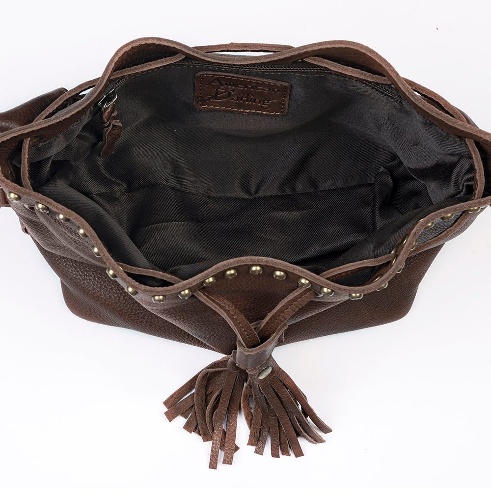 American Darling Hobo Hair-On Genuine Leather Western Women Bag | Handbag Purse Bags for Wallet Cute