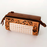 American Darling Duffel Hand Tooled Genuine Leather Western Women Bag | Handbag Duffle Weekend Travel Bags for