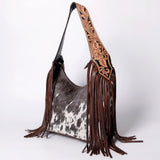 American Darling Hobo Hand Tooled Hair On Genuine Leather Western Women Bag | Handbag Purse Bags for Cute